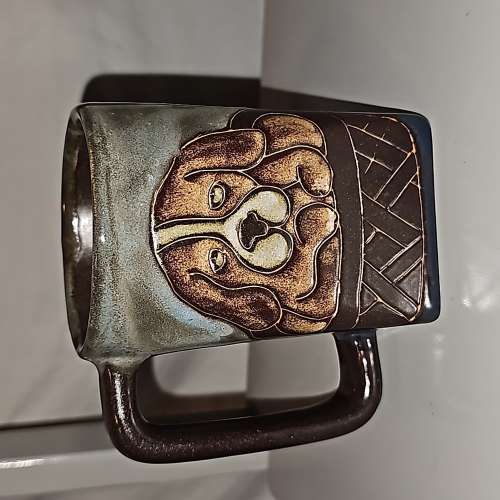 Mara Stoneware puppy mug